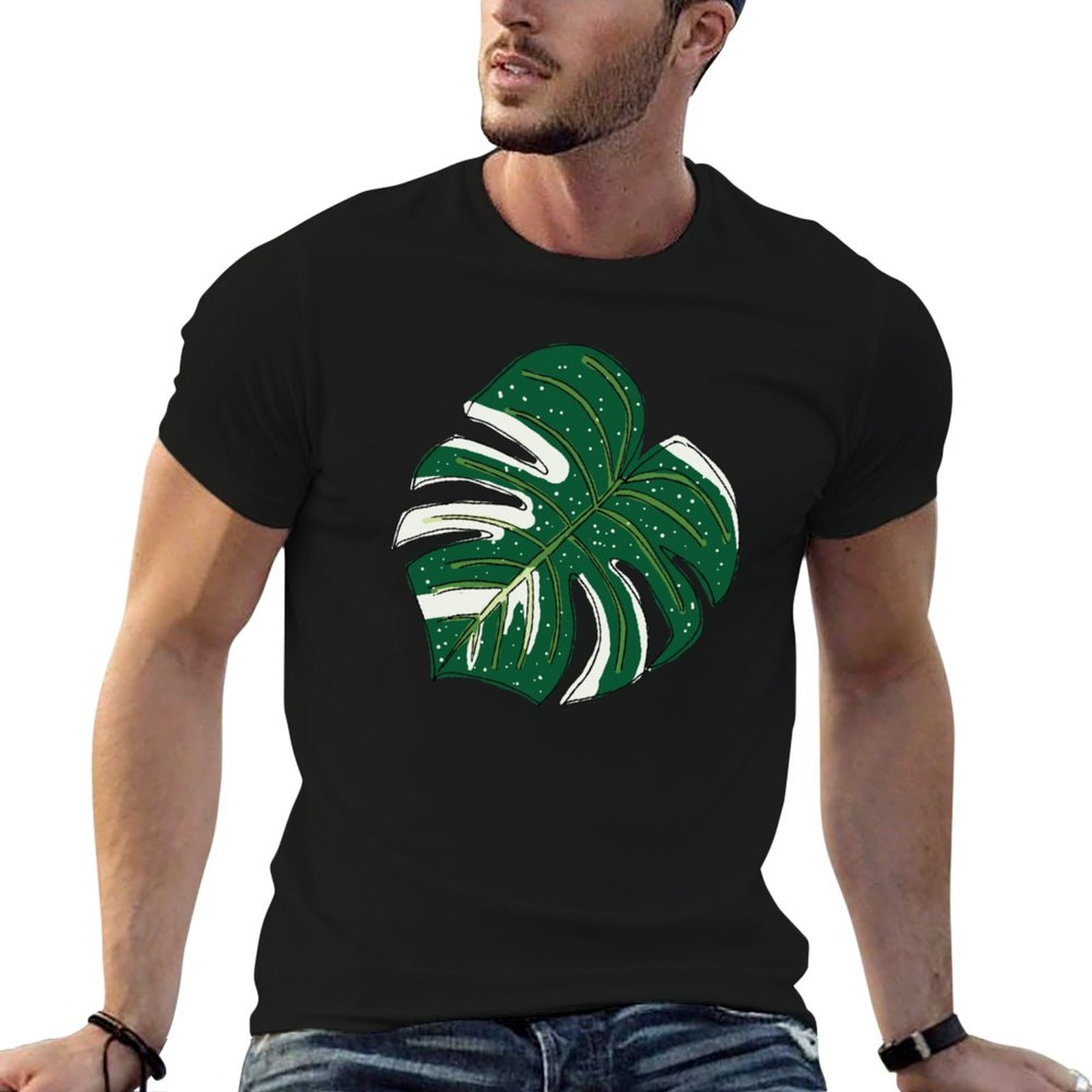 Monstera Thai Constellation - T-shirt Monstera Thai Constellation, t-shirt leggera