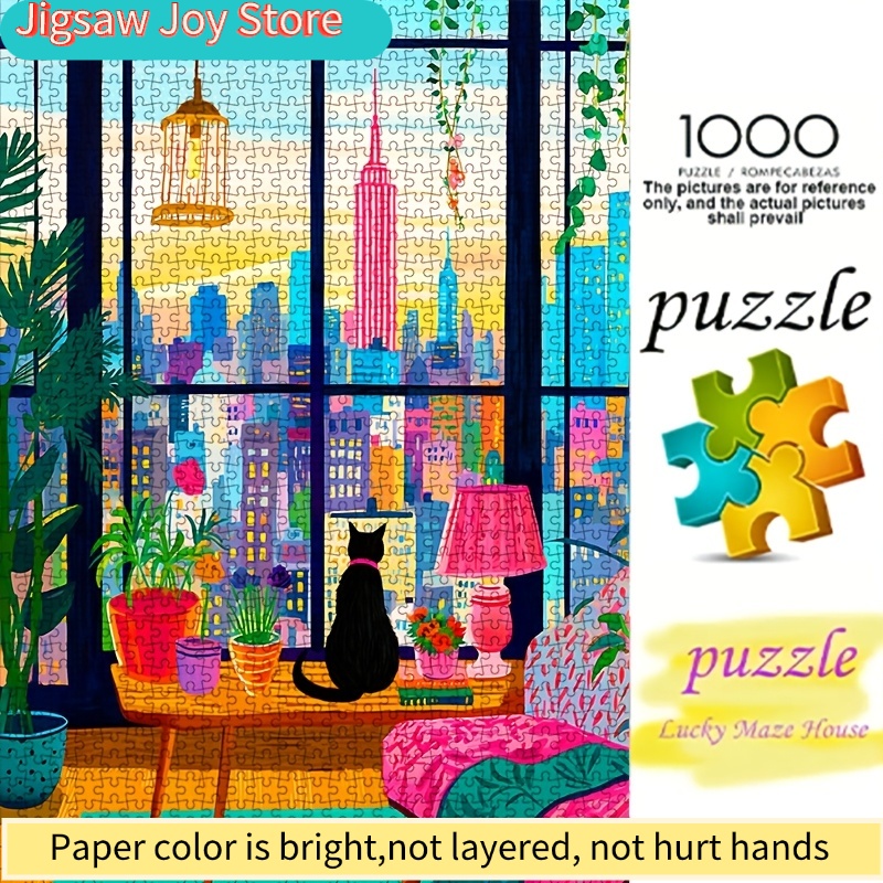 Puzzle di carta fai da te, vis - The Plant Parent recensione e prezzo