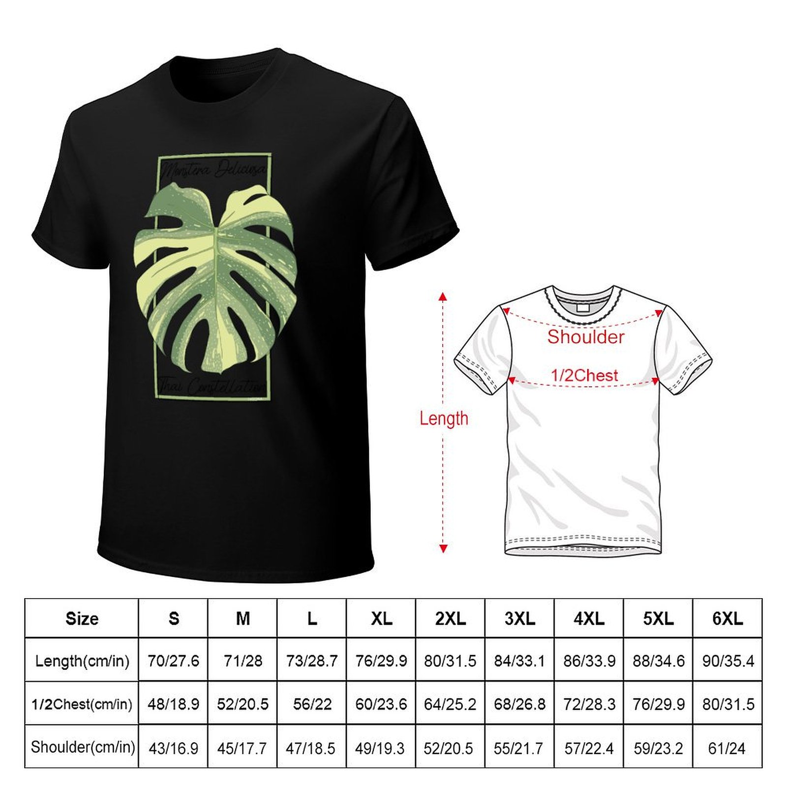 T-Shirt Monstera Thai Constell - Monstera Thai Constellation recensione e prezzo